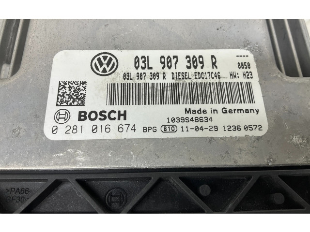 Řídící jednotka 03L907309R Volkswagen Tiguan 2011