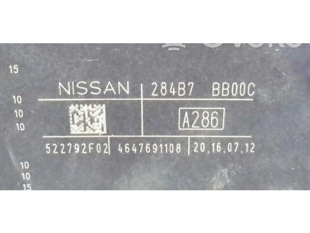 Pojistková skříňka Řídící jednotka BSM 284B7, 284B7BB00C Nissan Qashqai 2012
