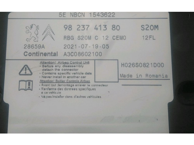 Блок подушек безопасности 1678165980, 9823741380 Peugeot 2008 II