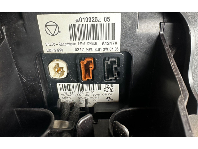 Дисплей 98010025ZD, A12478 Citroen C4 Cactus