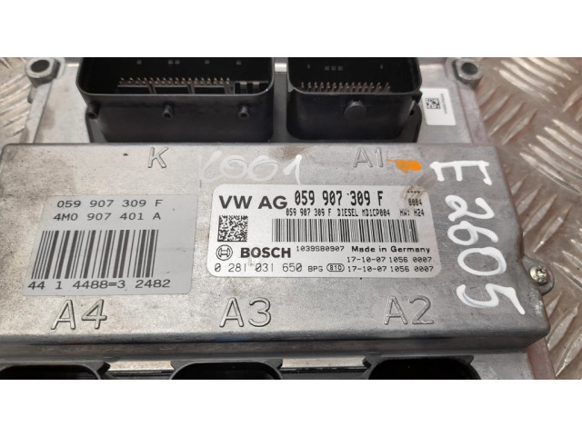 Řídící jednotka 059907309F Audi Q7 4M 2018