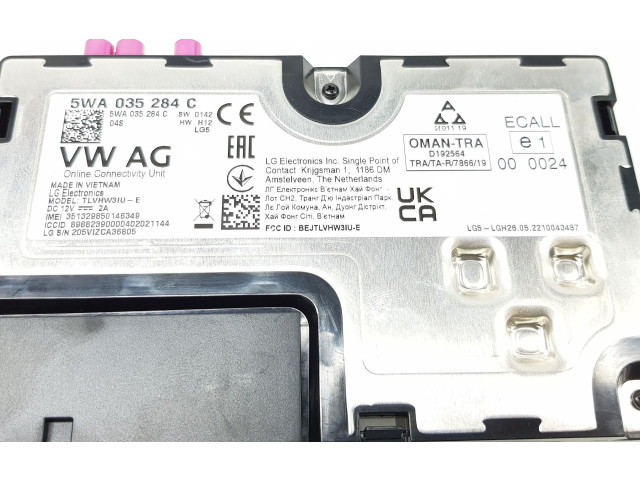 Блок управления 5WA035284C, 5WA035284C   Cupra Leon