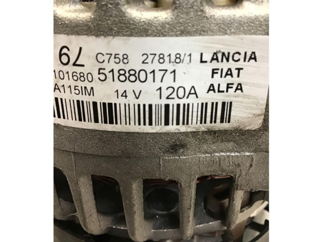 Генератор 51880171 Fiat 500L