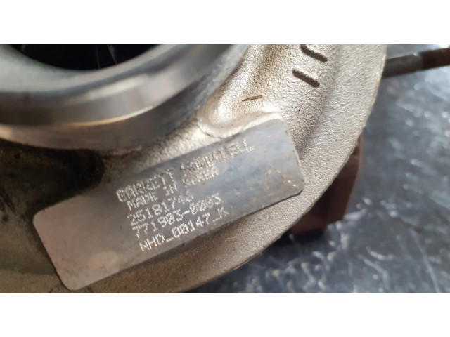 Турбина Chevrolet Cruze 2.0 25181746, 7719030003 для двигателя Z20S1