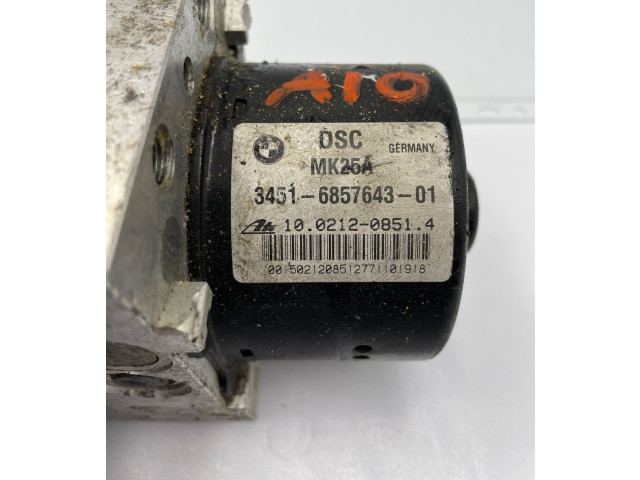 Блок АБС 6857644, 6857643 BMW X3 F25 2010 - 2017 года