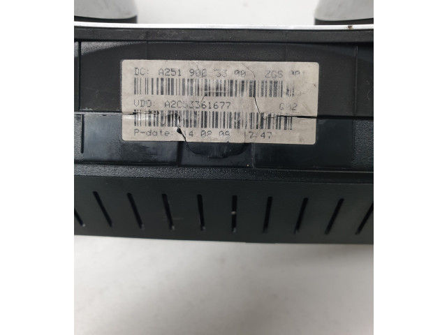 Přístrojová deska Mercedes-Benz ML W164 2007 A2C53168071, A2514402111