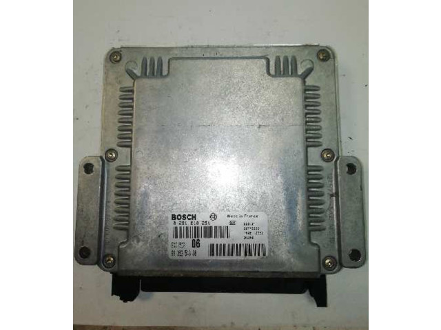 Блок управления двигателя 0281010251 Citroen Xantia