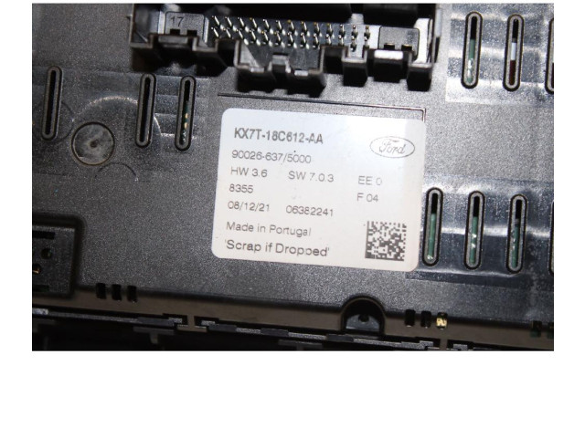 Блок управления климат-контролем JX6A12A650BKB   Ford Focus