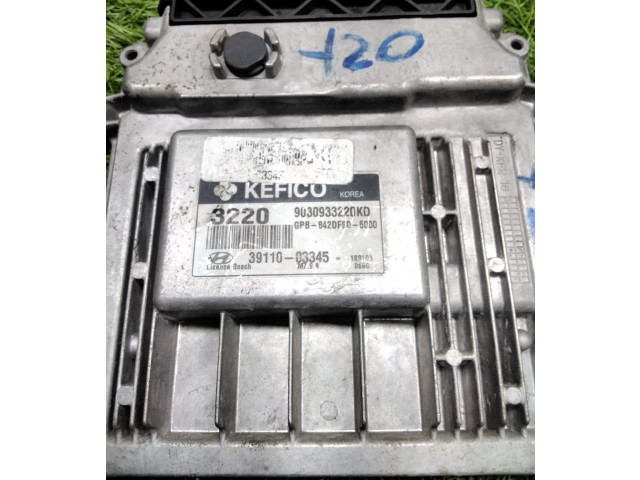 Řídící jednotka 9030933220KD, 39110-03345 Hyundai i20 (GB IB) 2014