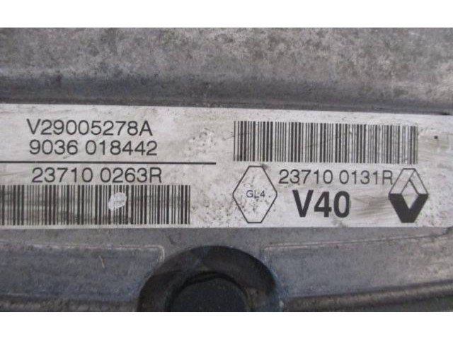 Řídící jednotka 237100263R, 237100131R Renault Scenic III - Grand scenic III 2010