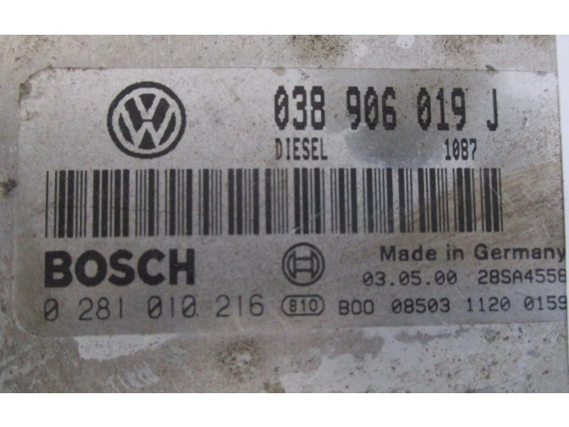 Řídící jednotka 038906019J, 038906019J Seat Alhambra (Mk1) 2001