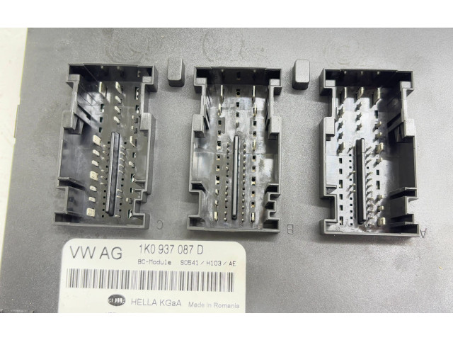 Блок комфорта 1K0937087D Skoda Octavia Mk2 (1Z)