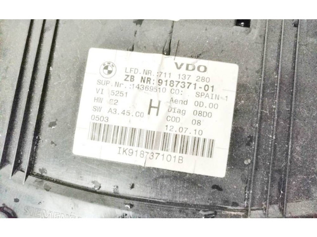 Přístrojová deska BMW X1 E84 2010 918737101, 9187371-01