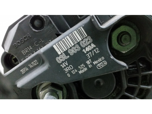 Генератор 03L903023 Volkswagen Golf VI