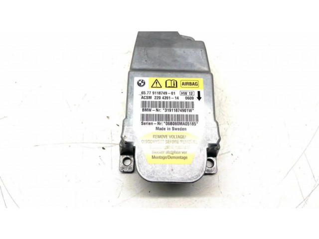 Блок подушек безопасности 9118749, 31911874901W BMW Z4 E85 E86