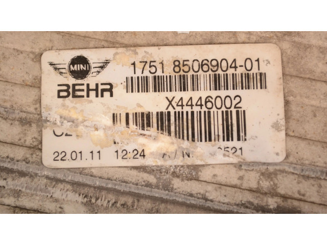 Интеркулер  17518506904, 8506904   Mini Cooper Countryman R60 