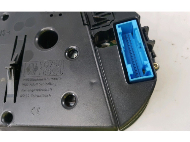 Спидометр (приборный щиток) 8L0919930EX, W0-6011G   Audi A3 S3 8L