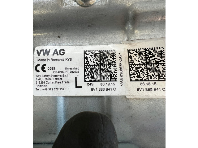 Подушка безопасности для колен 8v1880841c   Audi A3 S3 8V