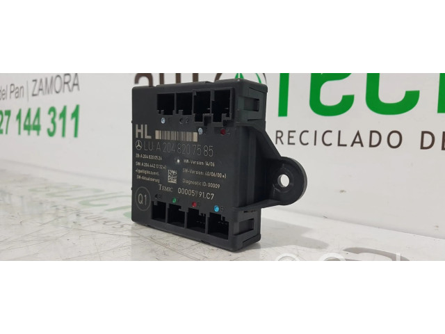 Řídící jednotka MODULOELECTRONICO Mercedes-Benz C W204 2011