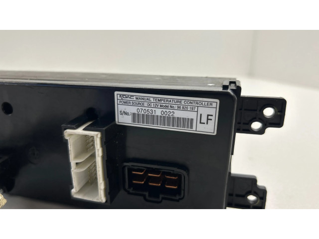 Блок управления климат-контролем 96820197, 0705310022 Chevrolet Captiva
