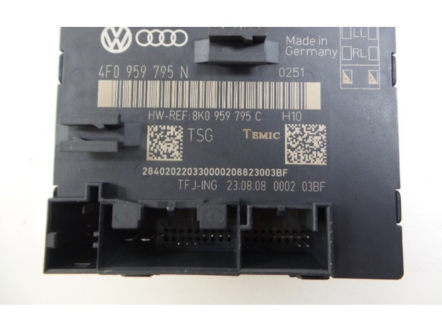 Блок управления 4F0959795N, 4F0959795N Audi A4 Allroad