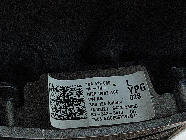 Руль Volkswagen ID.3  2019- года 10A419089L      