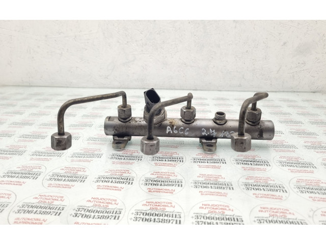 Топливная рампа 059130089AA   Audi A6 S6 C6 4F   для двигателя BPP