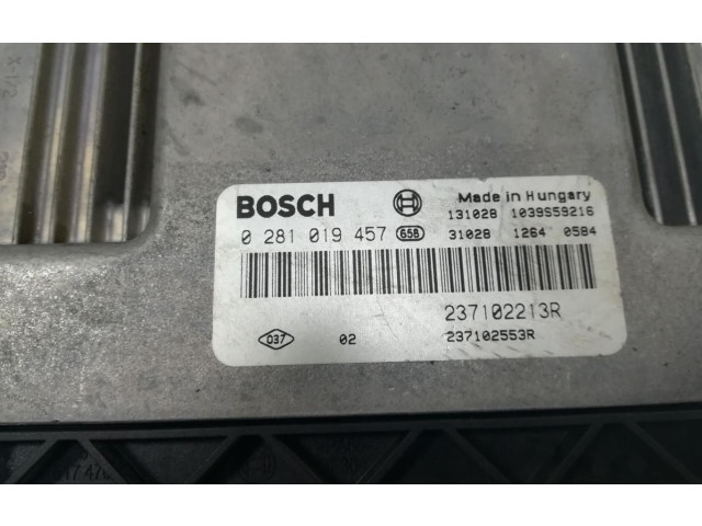 Блок управления двигателем Блок управления 0281019457 Dacia Logan I