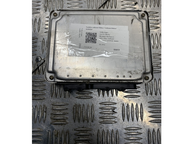 Блок управления двигателя 6K0906032Q Volkswagen Golf IV