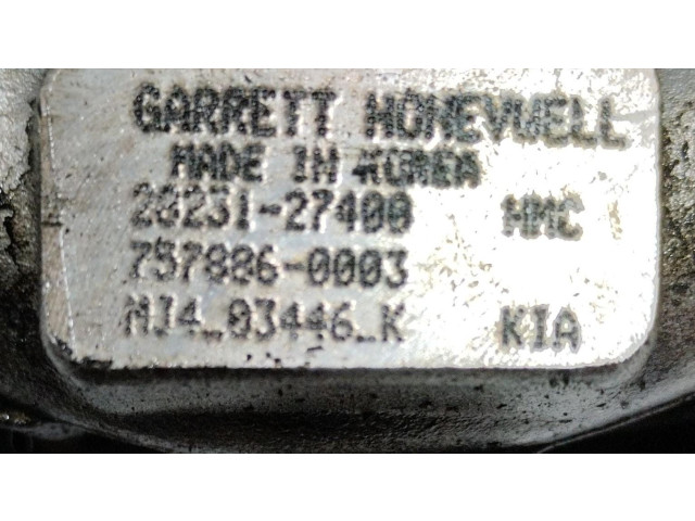 Turbodmychadlo Турбина 2823127400, 2823127400 Hyundai Tucson JM