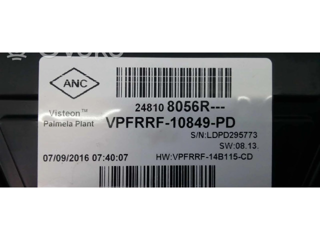 Přístrojová deska Renault Captur 2013 248108056R, E2-A1-37-2