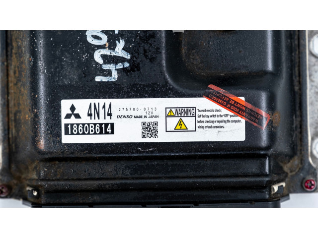 Блок управления двигателя 1860B614, 2757000713 Mitsubishi Outlander