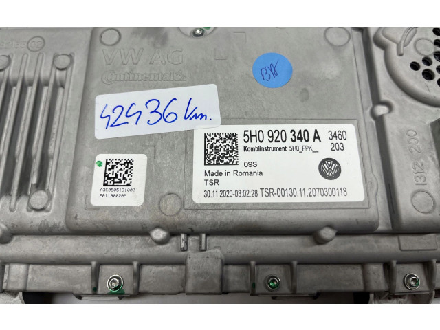 Přístrojová deska Volkswagen Caddy 2025 5H0920340A, 5905232886529