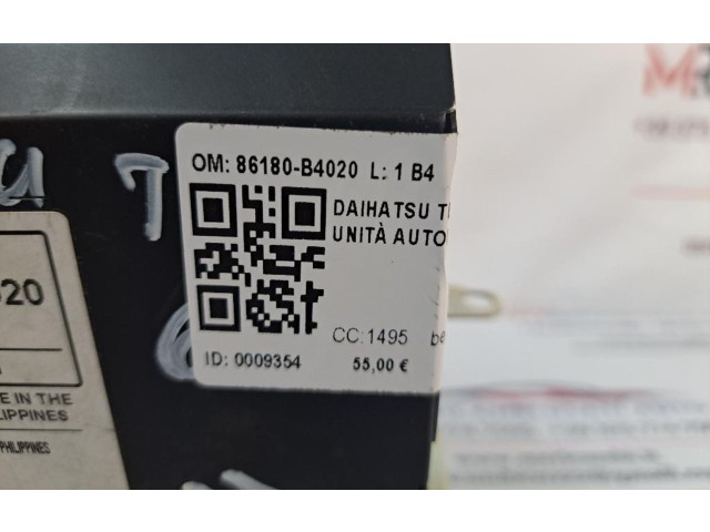 Рулевая рейка  Радио/ проигрыватель CD/DVD / навигация 86180-B4020, 86180-B4020   Daihatsu Terios  -  года