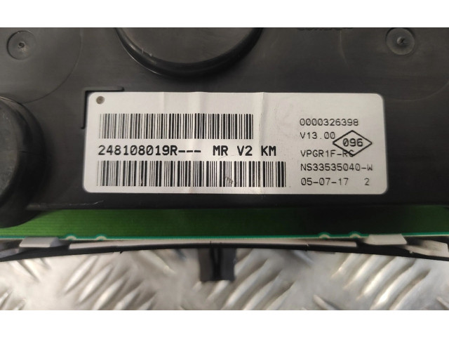 Панель приборов 248108019R Dacia Lodgy