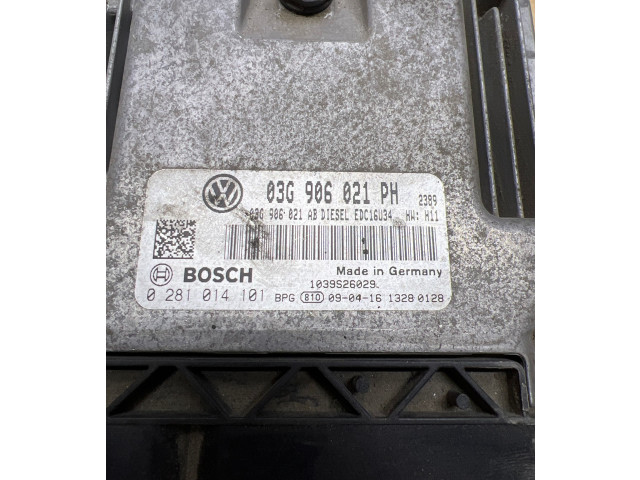 Řídící jednotka 03G906021PH, 03G906021AB Volkswagen Caddy 2010