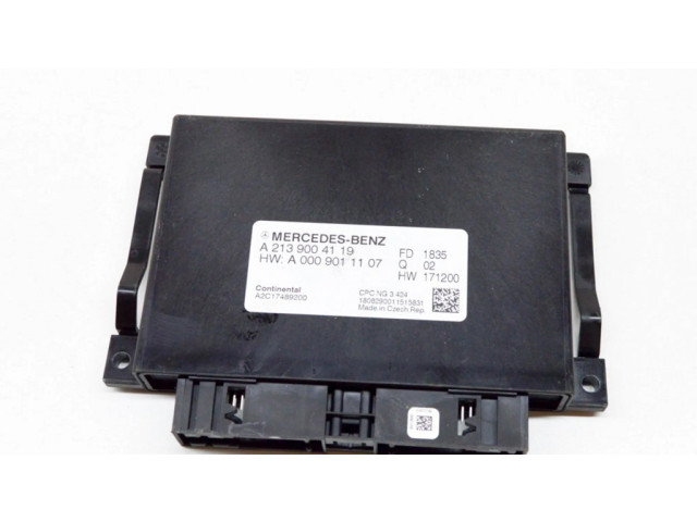 Блок управления коробкой передач A2C17489200, A2139004119 Mercedes-Benz C AMG W205