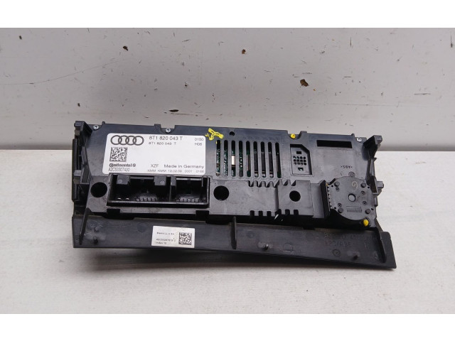 Блок управления климат-контролем 8t1820043t   Audi A4 Allroad
