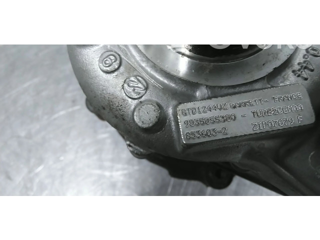 Турбина Нагнетатель Peugeot Partner III  9835855380, 8536032   для двигателя YHT      