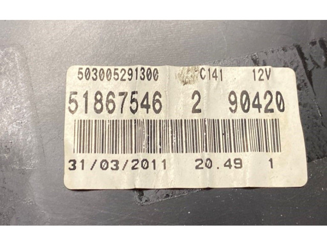 Přístrojová deska Fiat Punto (199) 2011 51867546, 503005291300