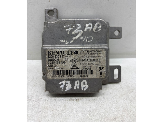 Блок подушек безопасности 8200230857, 0285001496 Renault Clio II
