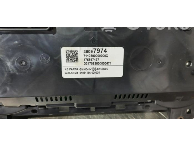 Přístrojová deska Opel Astra K 2017 39097974