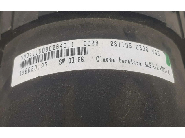 Панель приборов 156050197, 156050197   Alfa Romeo GT       