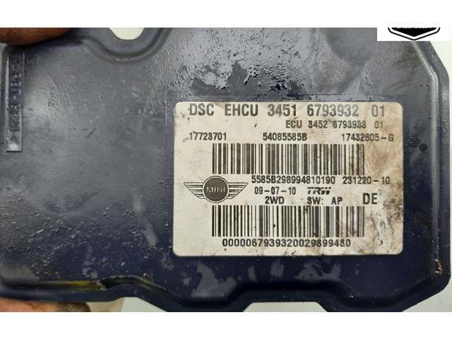 Блок АБС 34529813836, 34516793932 Mini One - Cooper R57 2007 - 2016 года