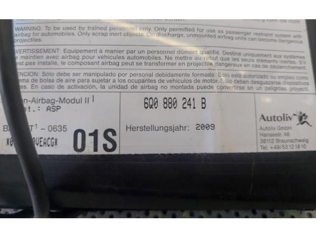 Подушка безопасности в сиденье 6Q0880241B   Skoda Fabia Mk2 (5J)