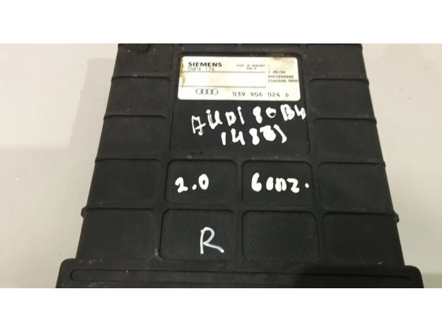 Řídící jednotka 039906024D, 5WP4174 Audi 80 90 S2 B4 1994