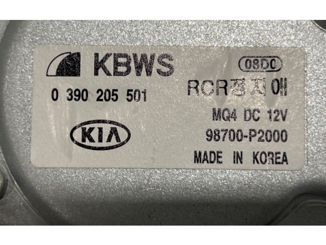 Моторчик заднего дворника 98700P2000, 0390205501    KIA Sorento