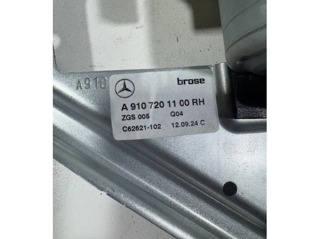Передний двигатель механизма для подъема окон A9107201100, 9107201100   Mercedes-Benz Sprinter W907 W910       