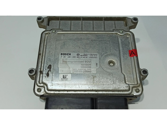 Блок управления двигателем Блок управления 39110-2B660, 391102B660 KIA Pro Cee'd I