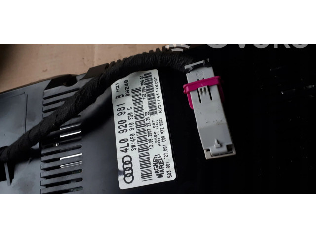 Přístrojová deska Audi Q7 4L 2005 4L0920981B